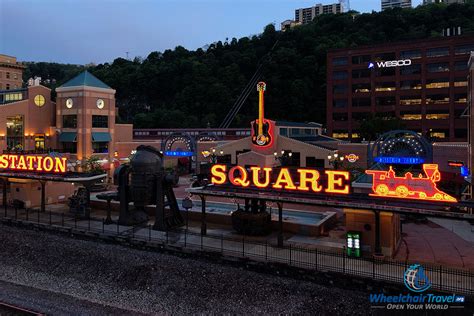 pittsburgh attractions station square  wheelchair travel