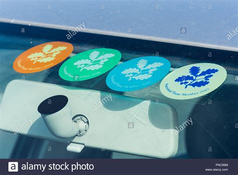 sticker   windscreen high resolution stock photography  images alamy