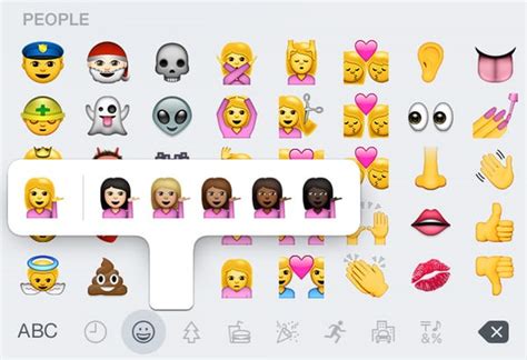 New Ethnically Diverse Iphone Emojis Added To Ios 8 3 By Apple