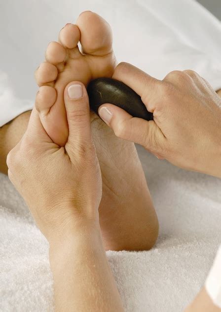 hot stone reflexology soles to heal clinical reflexology