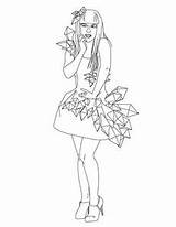 Gaga Coloring Beroemdheden Dress Animaatjes sketch template