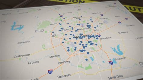 Murder Map 105 Homicides Were Reported In San Antonio In 2019 Heres
