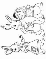 Peter Rabbit Coloring Pages Lily Benjamin Print Nick Jr Tail Cotton Crafts Sketch Kids Van Sheets Lilies Bbc Rocks Template sketch template