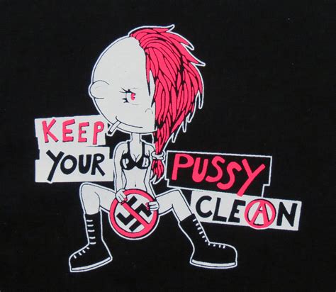 Keep Your Pussy Clean Aufnäher Gedruckt Neu Punks N Banters