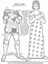 Coloring Paper Dolls Women Joan Arc Great Pages Picasa Web Varga Maria Book Saint Albums Colouring Historical Toys Picasaweb Google sketch template