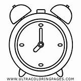 Coloring Wake Pages Alarm Clock sketch template