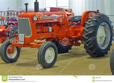 Allis Chalmers D 18 Farm Tractor Editorial Stock Image