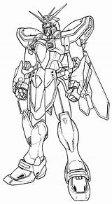 Gundam Mecha Inker Fighter Shining Anyrgb sketch template