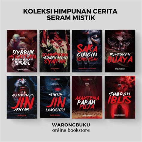 Buku Puris Koleksi Himpunan Kisah Seram Cerita Mistik Novel Seram