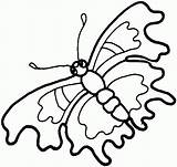 Coloring Pages Butterfly Printable Kids sketch template