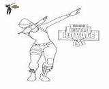 Fortnite Coloring Pages Dab Printable Kids Royale Battle Sheets Choose Board sketch template
