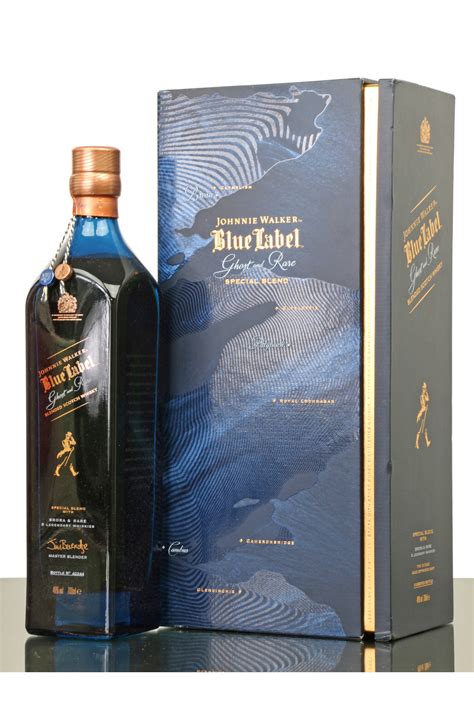 johnnie walker blue label ghost rare st edition brora  whisky auctions