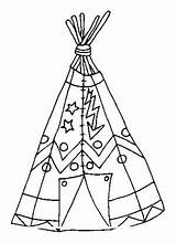 Cherokee Coloring Pages Indian Getcolorings sketch template