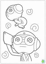 Keroro Dinokids Frog Sgt sketch template