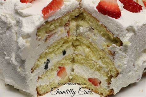 chantilly cake recipe