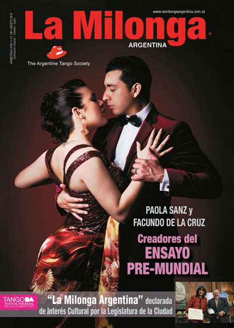 La Milonga Argentina Revista De Tango By La Milonga Argentina Issuu