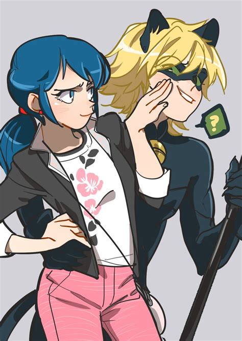miraculous tales of ladybug and cat noir marinette and cat noir adrien dibujos miraculous y