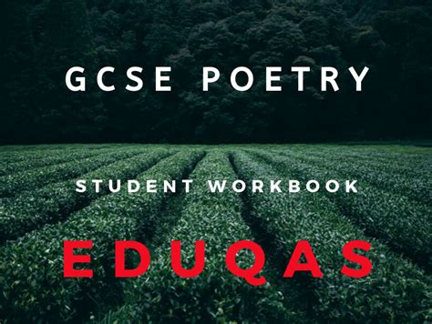 eduqas poetry analysis teaching resources