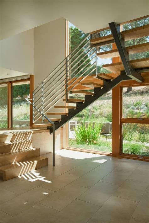 uplifting modern staircase designs    home