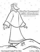 Abraham Bible Coloring Pages God School Preschool Sunday Covenant Kids Lot Drawing Printable Sheets Printables Activities Sarah Star Friday Abram sketch template