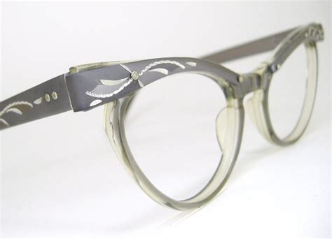 womens vintage 50s cat eye eyeglasses frames