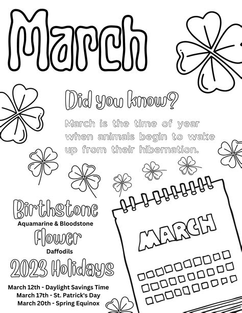 printable april coloring pages  kids  adults