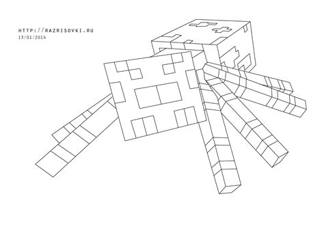 minecraft coloring pages wither skeleton  spider minecraft images