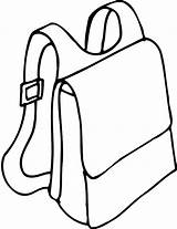 Backpack Ausmalen Tocolor sketch template