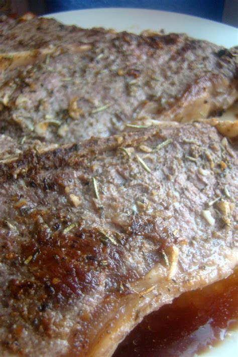 nourished  nurtured juicy pan seared steak  rosemary  thyme gaps grain