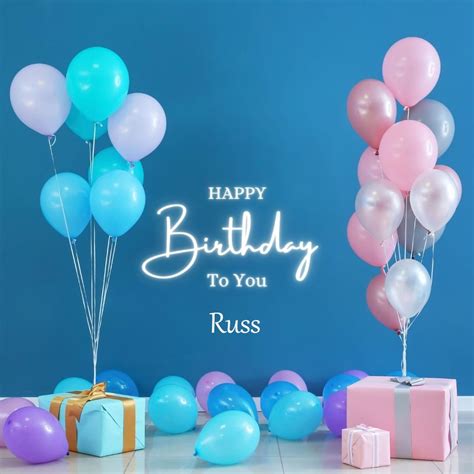 hd happy birthday russ cake images  shayari