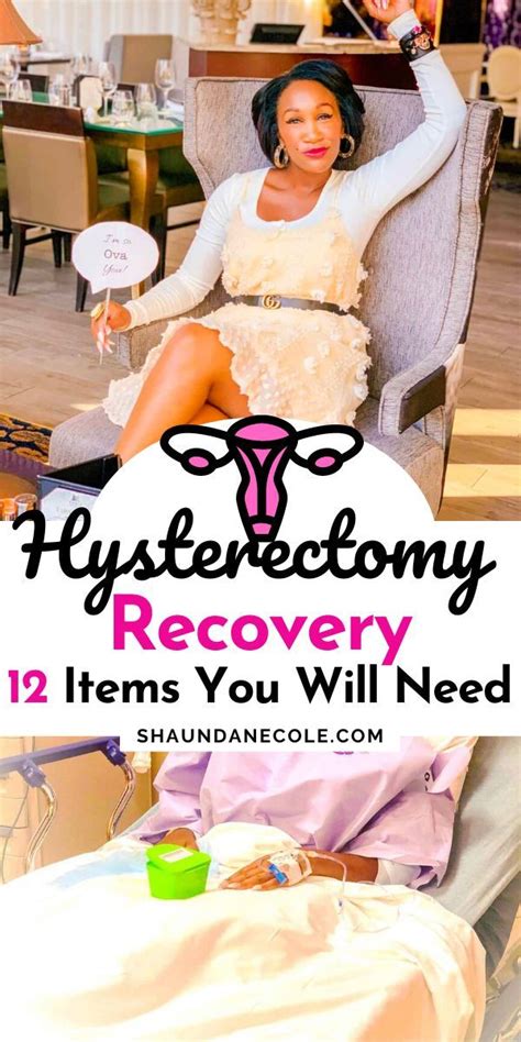 preparing for hysterectomy recovery 12 items you ll need