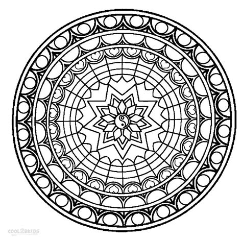 coloring pages  intricate mandalas