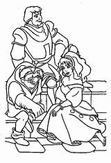 Esmeralda Quasimodo sketch template