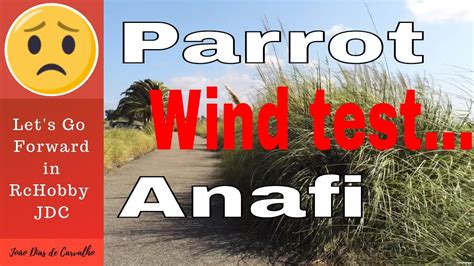 parrot anafi flight test stability  windy day portugal youtube
