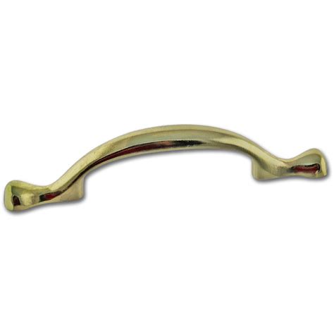 Chadwell Supply 3 Polished Brass Cabinet Pull 5 Pk