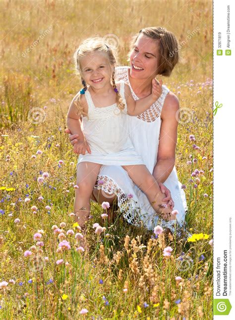 mother and daughter enjoying the summer royalty free stock images image 32871819