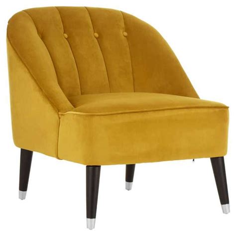 mustard yellow accent chair touyzdesign
