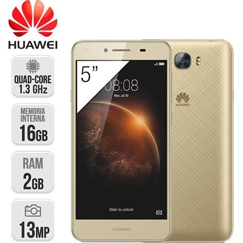 Smartphone Huawei Y6 Ii Compact 2gb Dorado Con Imágenes