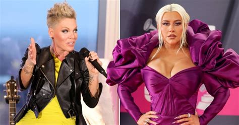 Pink Denies Throwing Shade At Christina Aguilera Amid Decades Long Feud
