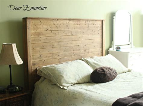 woodwork diy wood queen bed frame  plans