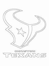 Texans Supercoloring Logo Houston sketch template