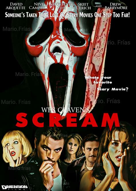 Scream 1996 Wes Craven Horror Movie Slasher Fan Made Edit By Mario