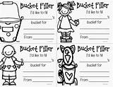 Bucket Coloring Filler Filled Today Filling Fillers Activities Classroom Print Board Chalkboard Primary Primarychalkboard Freebie Pdf Class Choose Click sketch template