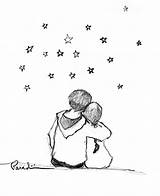 Drawings Simple Relationship Tumblr Drawing Cute Teens Sad Easy Sketch Cool Teenagers Draw Sketches Pencil Paintingvalley People Couple Couples Google sketch template