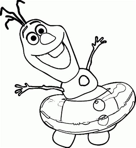 frozens olaf coloring pages  coloring pages  kids beach