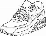 Nike Air Coloring Max Pages Drawing Force Sneaker Shoe Template Shoes Sketches Drawings Sneakers Sketch Clothes Jordan Yeezy Fashion Para sketch template