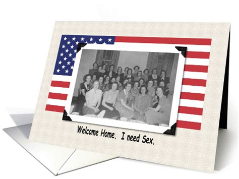 welcome home need sex card 209726
