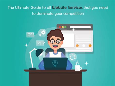 website services  ultimate guide  website hosting design development optimization