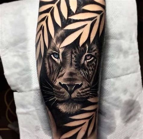 wildlife tattoos  men