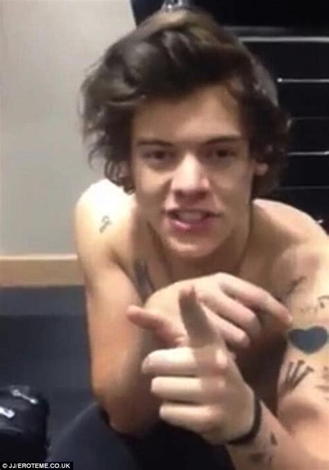 Harry Styles Gives One Direction Fans A Treat As He Irons His Boxers In